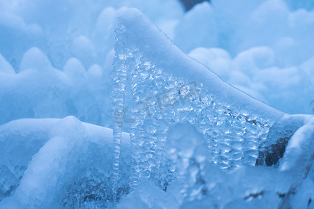 冬天风景白天冬天冰雪户外无摄影图配图