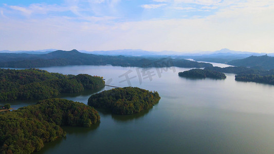 仙女湖4A景区湖泊风景