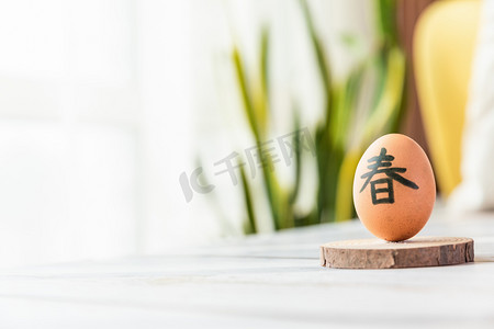 节气美食摄影照片_春分立蛋鸡蛋美食24节气摄影图配图