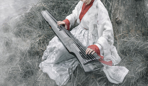 古风女子背影下午女子竹林无摄影图配图个人vip和企业vip免费下载苏