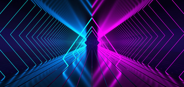 炫酷科技线条c4d