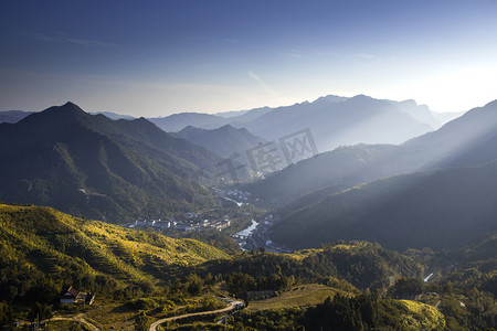 温州南雁荡山峰下午山峰山里山里摄影图配图