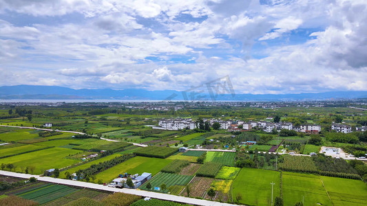 大理航拍摄影照片_云南大理乡村风景