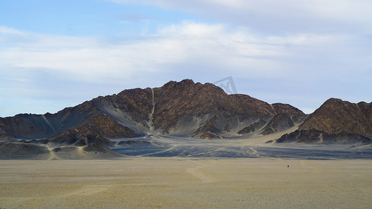 自然风光青海黑独山山川风景摄影图配图