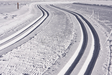 越野滑雪道