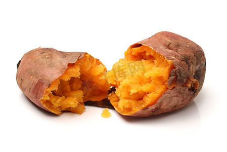 诺诺罗亚索隆摄影照片_烤的红薯