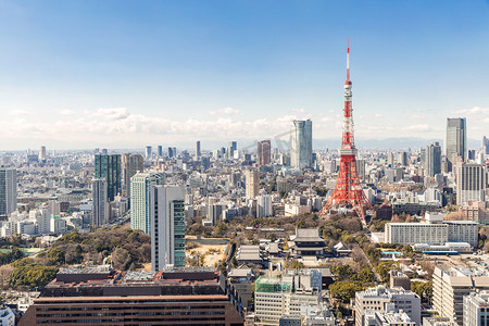 图解旅游摄影照片_日本的东京塔