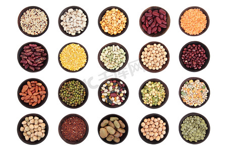 大豆食品摄影照片_健康食品