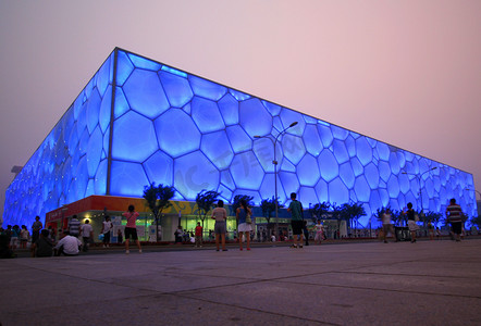 阿里巴巴主图模板摄影照片_一个视图的多维数据集，奥林匹克国家公园，北京，中国.