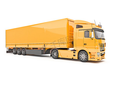 送货卡车模型交通运输