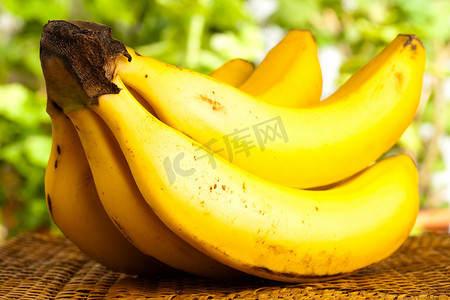 味美更健康摄影照片_香蕉