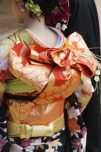和服的日本女人