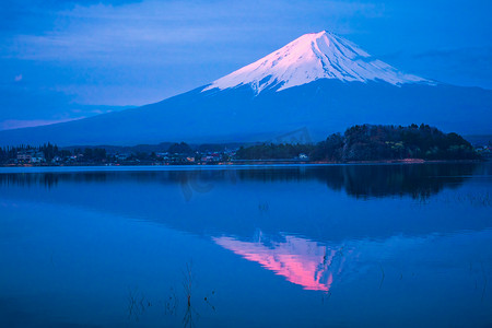 在日本富士山