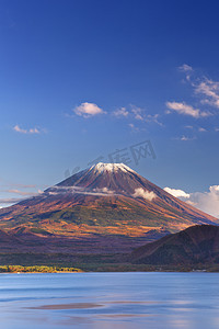 日本旅行海报摄影照片_日本富士山风景名胜照片图片