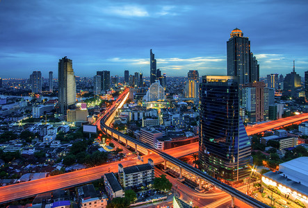 曼谷城市夜景