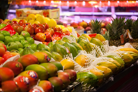 欧洲行摄影照片_Fruits. World famous Barcelona market, Spain. 