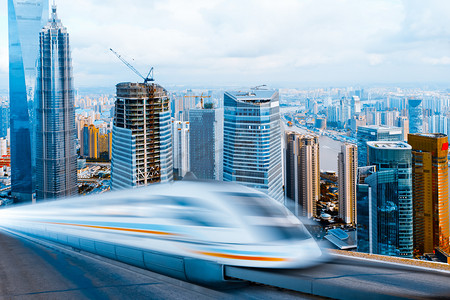 上海铁路摄影照片_非常高速列车