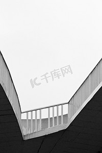 光明冰砖摄影照片_城市体系结构的抽象视图