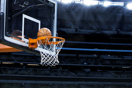 篮球赛通知摄影照片_副本空间大型篮球馆