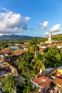 古巴特立尼达的景色