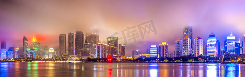 青岛市夜景