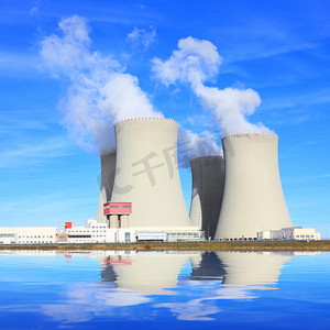 核工厂摄影照片_核发电厂.