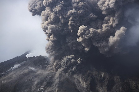 火山灰云