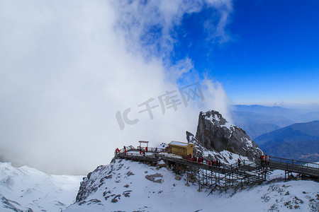 玉龙雪山风光