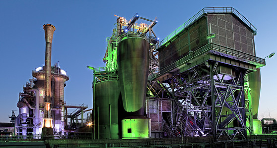 植物b摄影照片_钢铁行业高炉炉