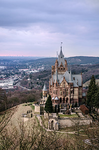 Drachenschloss 城堡的黄昏