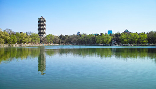 北京大学未名湖