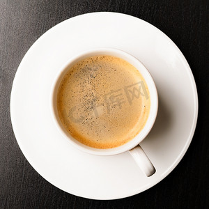 咖啡热咖啡摄影照片_新鲜咖啡喝杯