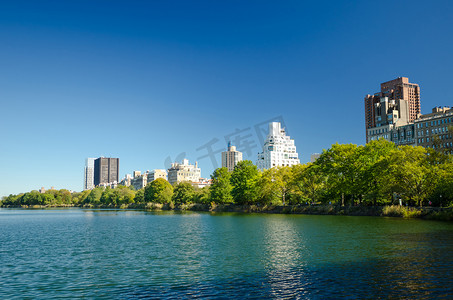 景区视图摄影照片_到了曼哈顿的中央公园视图