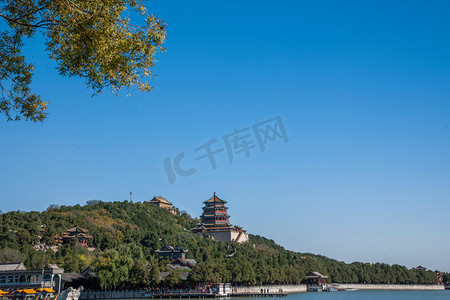 风景摄影照片_北京夏天宫昆明湖万寿山