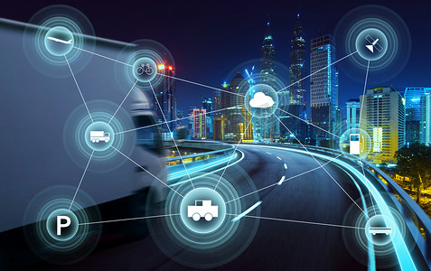 现代城市智能交通与智能通信网络的事情, 无线连接技术的业务 .