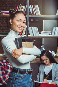 亚洲学生用书教育人像