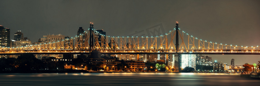 金钟摄影照片_金钟大桥在晚上
