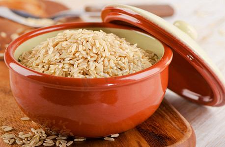 Natural brown rice