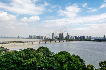 river摄影照片_钱塘江第一桥