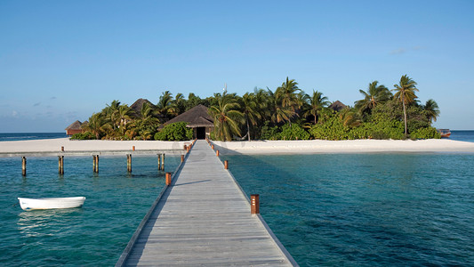 米里希-一个热带小岛，马尔代夫