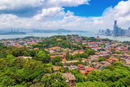 厦门港口摄影照片_中国、亚洲厦门鼓浪屿风景