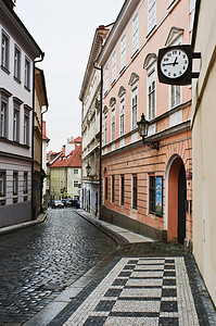 布拉格的老街道