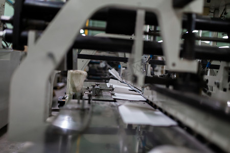 现代印刷厂的机械印刷工艺.
