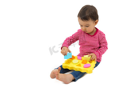 教育培训小女孩益智玩具