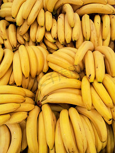 卡通香蕉5摄影照片_新鲜的香蕉背景