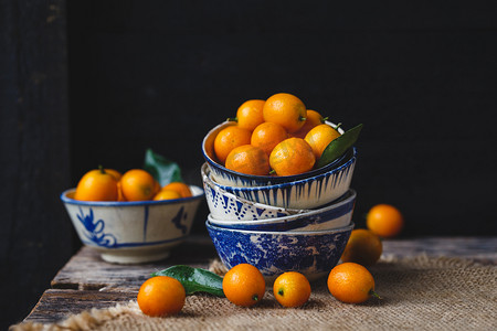 vietnam摄影照片_Fresh Kumquat Fruits