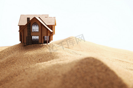 沙滩房屋模型