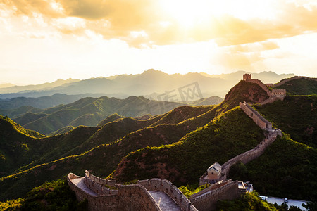 建军节摄影照片_中国的长城