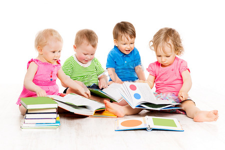 儿童读物, 婴儿早期教育, 一群孩子一岁