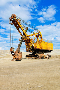 采矿业机-复古挖掘机